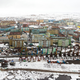 Vista aérea de Norilsk, una ciudad cerrada dedicada a la fundición de Níquel.